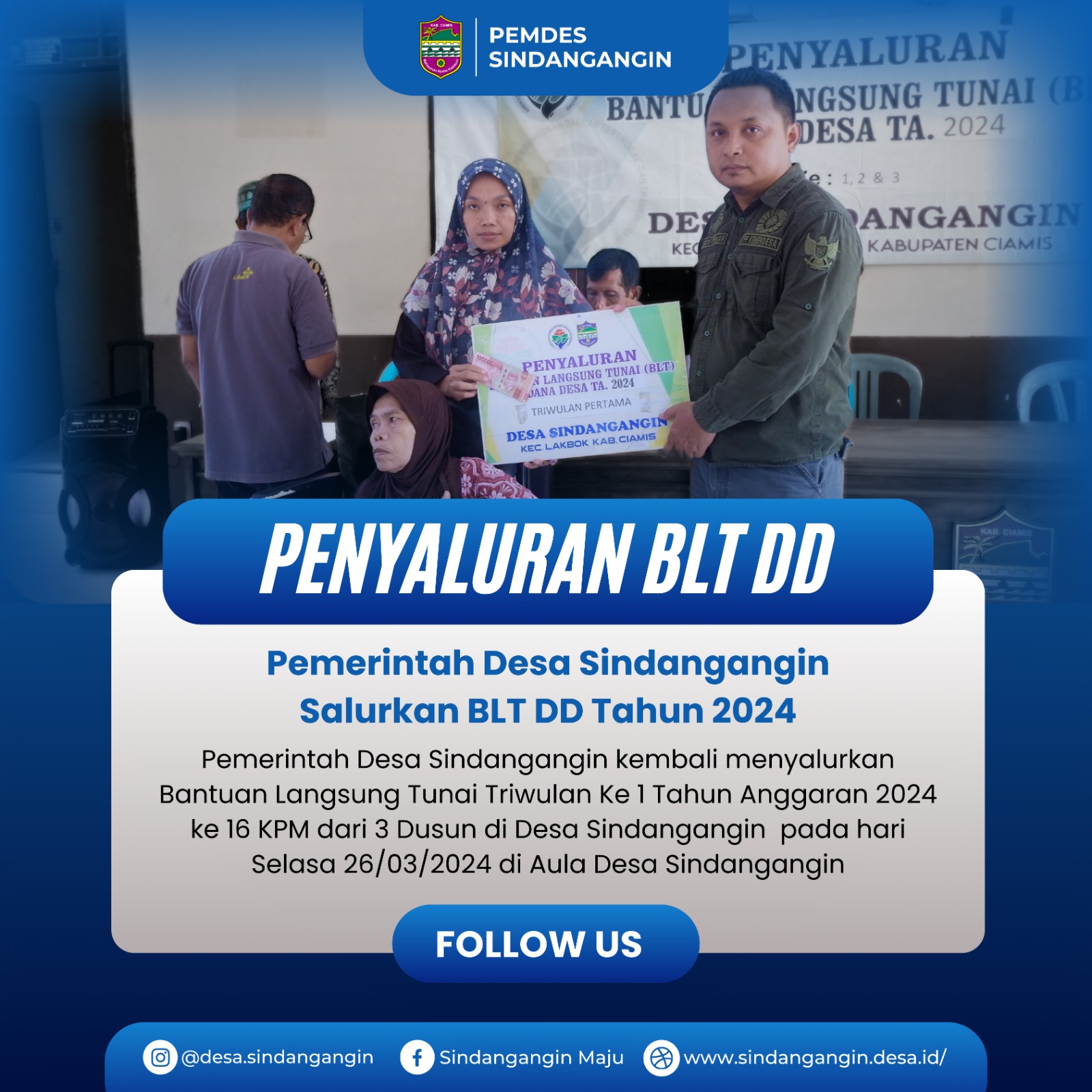 PENYALURAN BLT DD TAHUN 2024