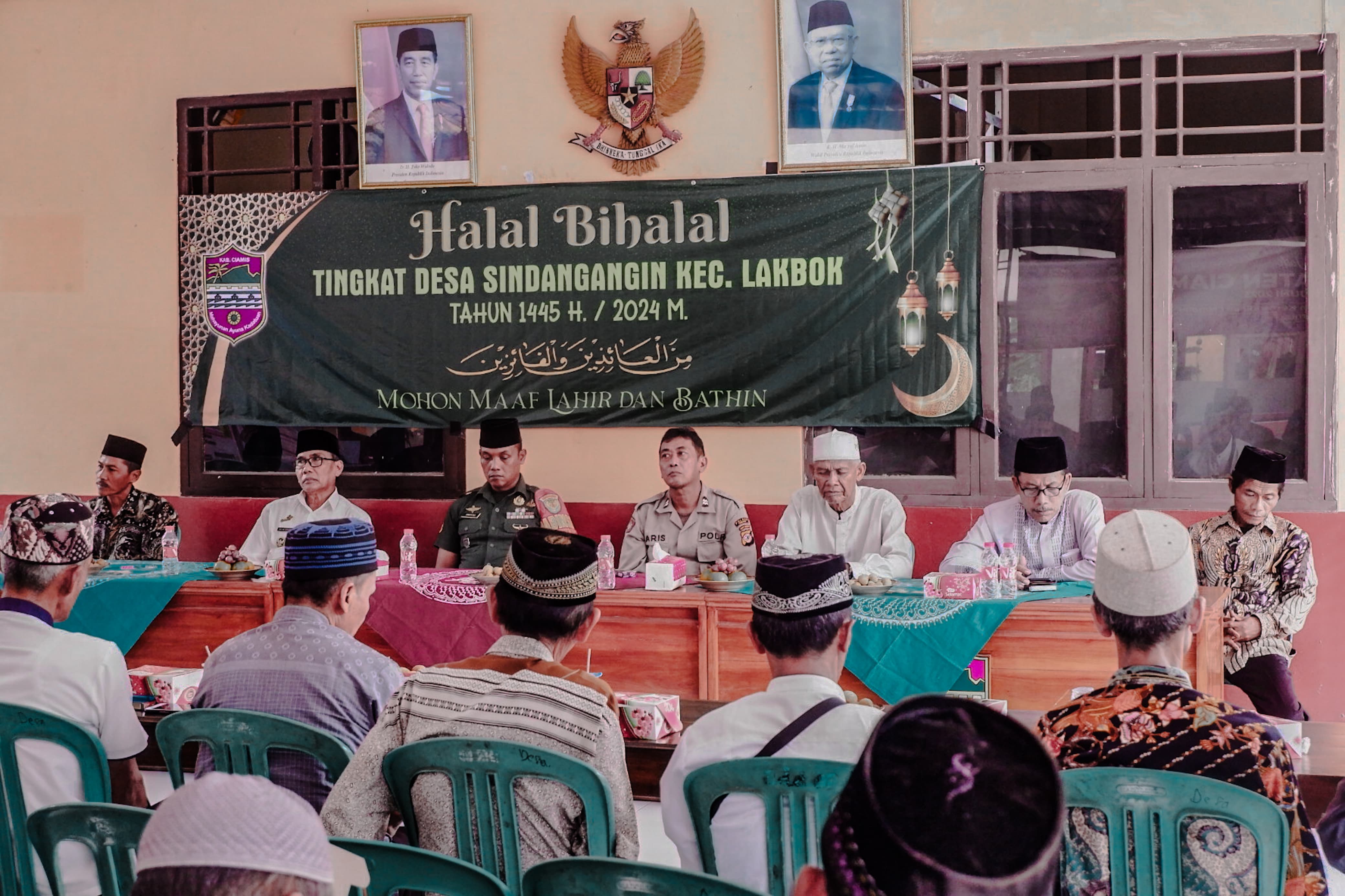 Halal Bihalal Pemerintah Desa Sindangangin Tahun 2024