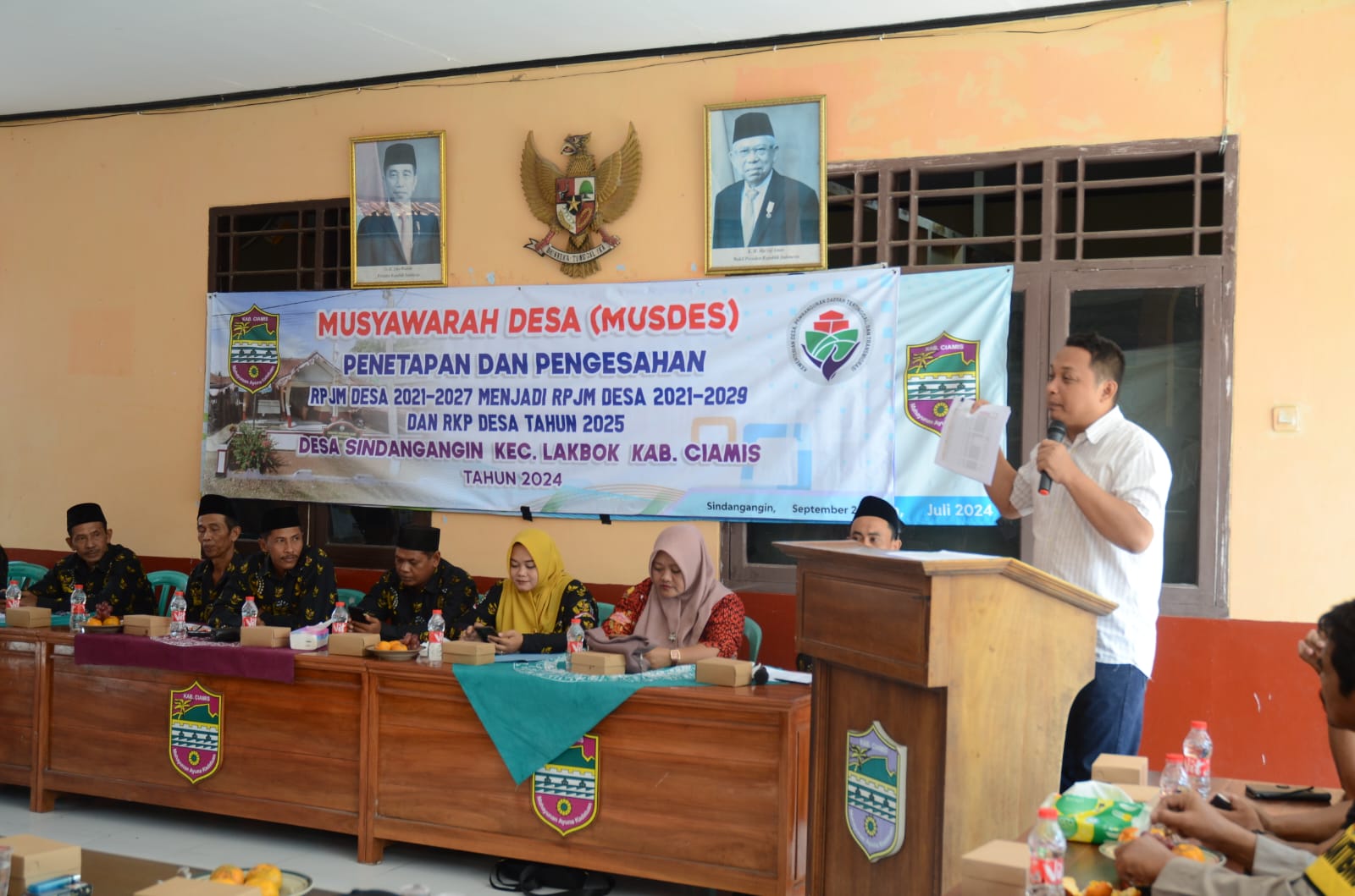 Penetapan dan Pengesahan RPJMDesa 2021 - 2029  dan RKP Desa Tahun 2025