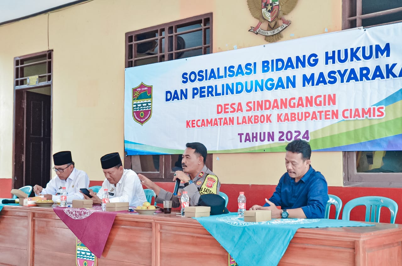 Sosialisasi Bidang Hukum dan Perlindungan Masyarakat