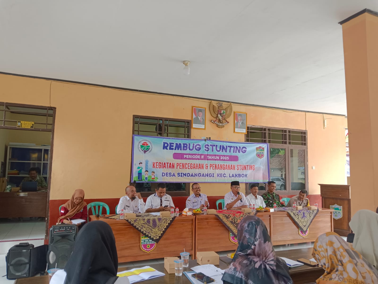 Rembug Stunting Periode ll Tahun 2025 Desa Sindangangin