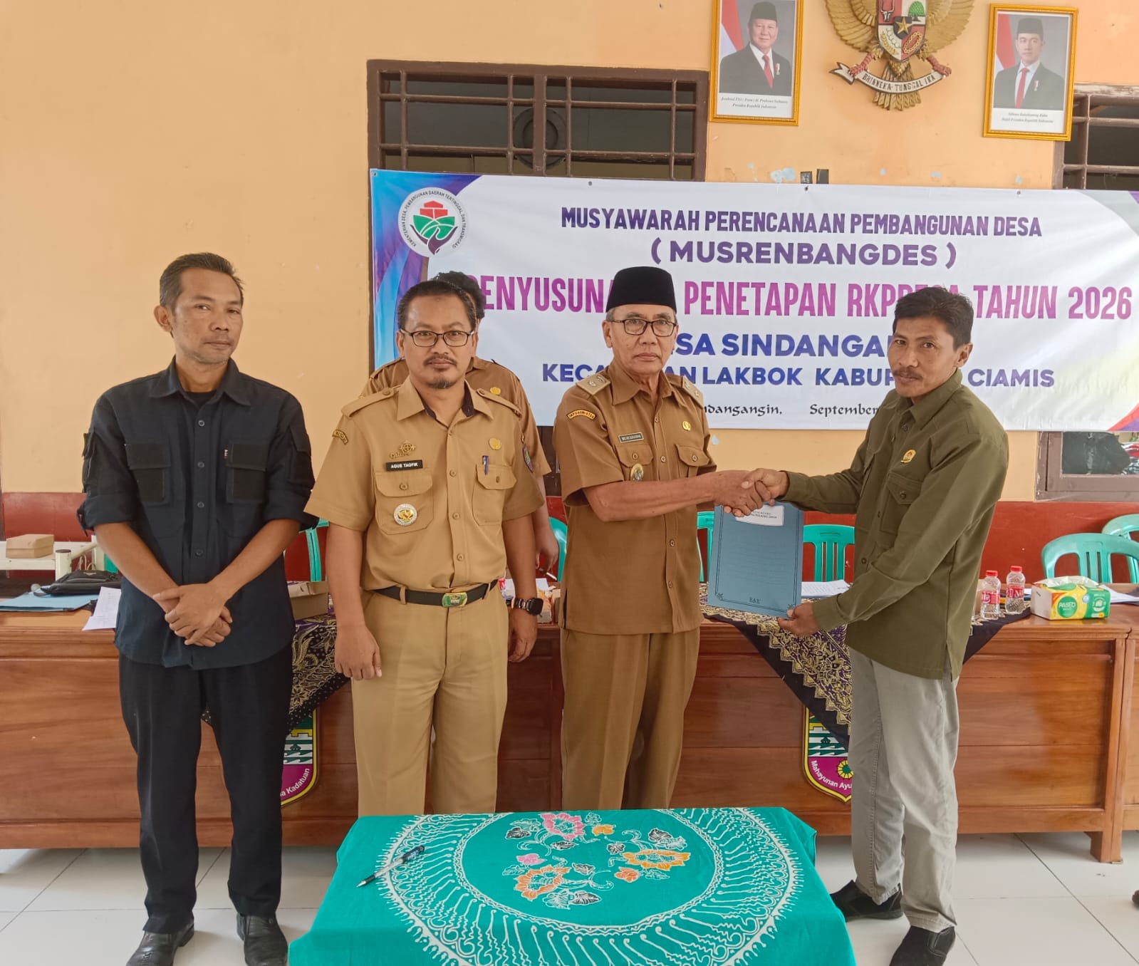 Musyawarah Perencanaan Pembangunan Desa (MusrenbangDes) serta Penyusunan dan Penetapan RKPDesa Tahun 2026 Desa Sindangangin